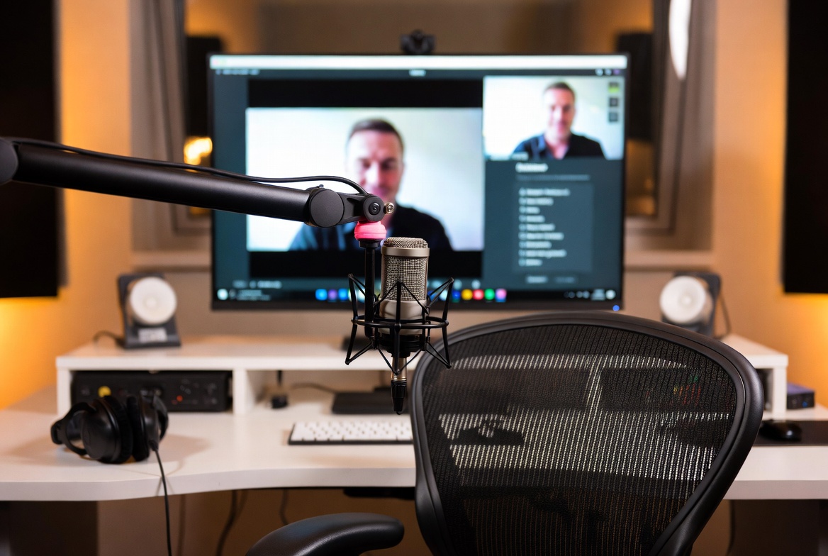 Podcasting Without Recording Yourself: The Ghost Host Model for B2B Companies