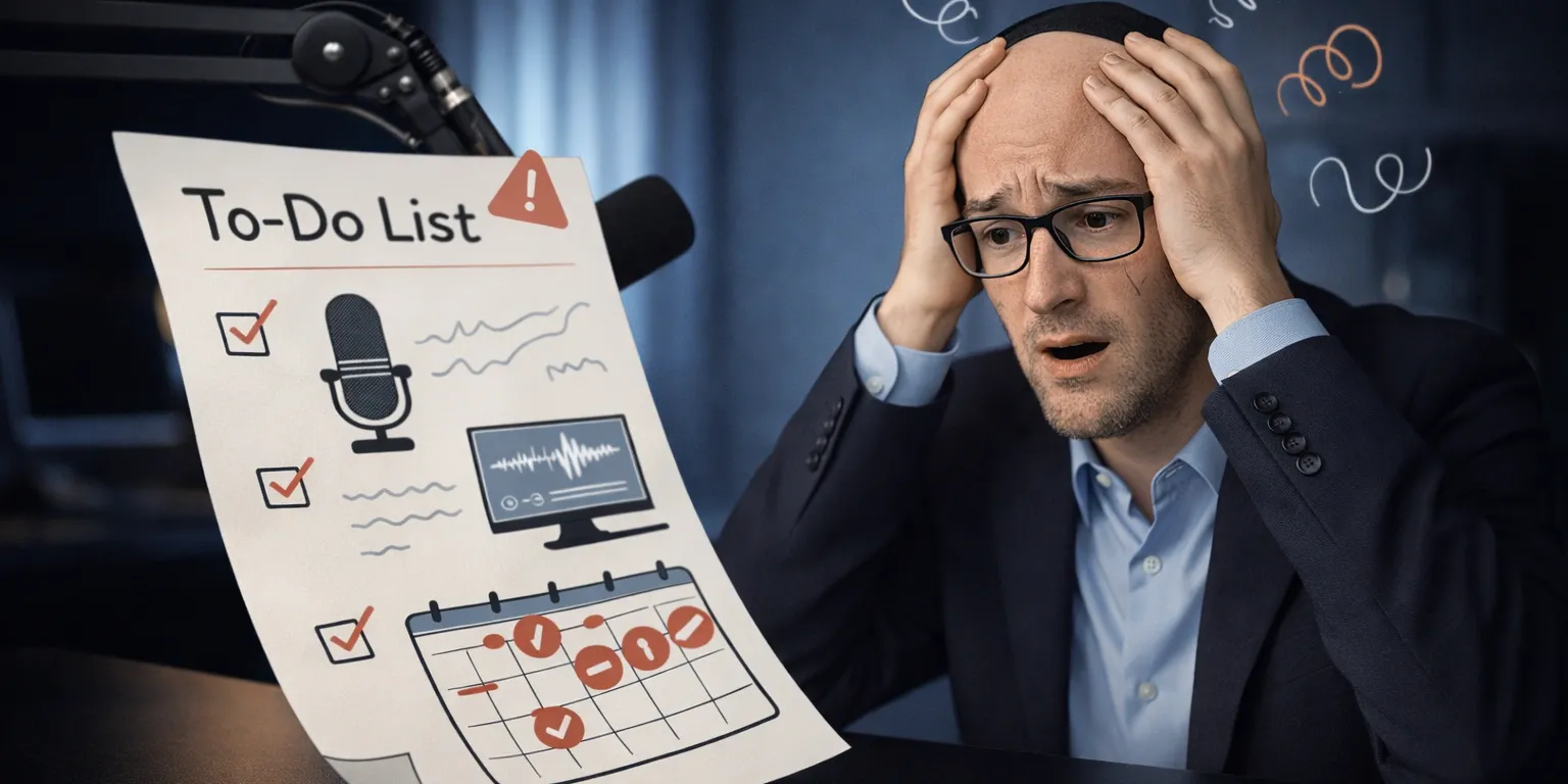 B2B company struggling with podcast production