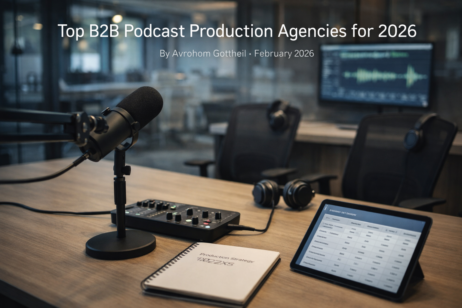 Top B2B Podcast Production Agencies for 2026